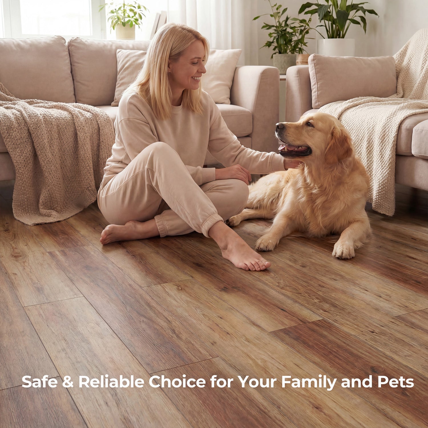 2 Pieces Floor Tile Vinyl Plank Flooring, Waterproof Decorative Fencing & Flooring at Gallery Canada