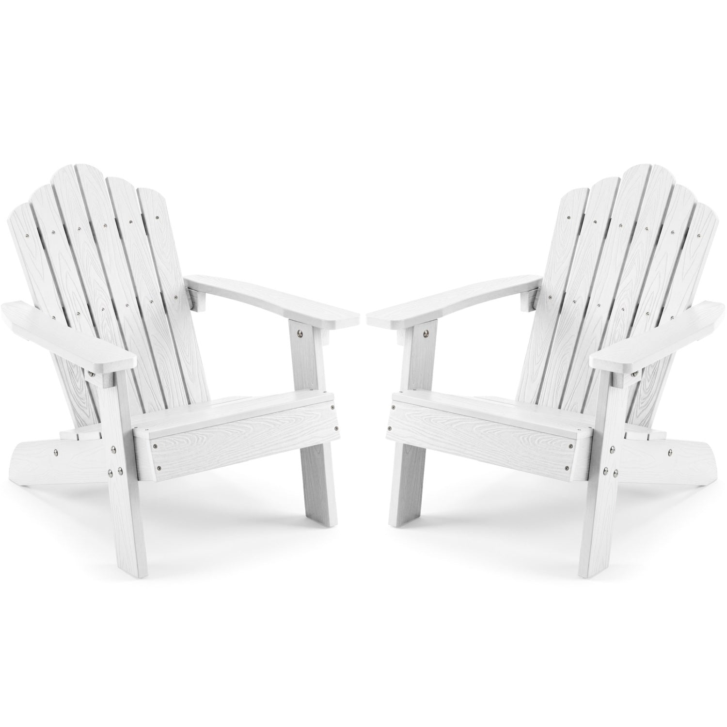 Set of 2 Kids Adirondack Chairs, Outdoor Chairs, White Adirondack Chairs at Gallery Canada