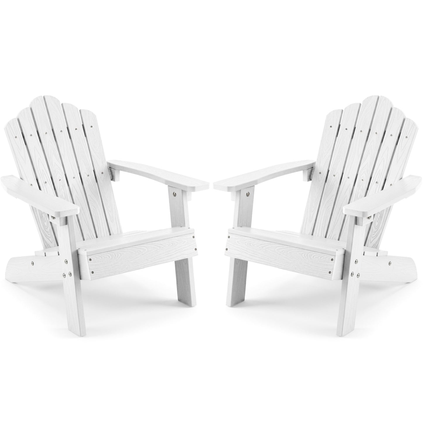 Set of 2 Kids Adirondack Chairs, Outdoor Chairs, White Adirondack Chairs at Gallery Canada