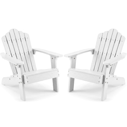 Set of 2 Kids Adirondack Chairs, Outdoor Chairs, White Adirondack Chairs at Gallery Canada