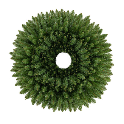 Couronnes de Noël artificielles, lot de 6, vert