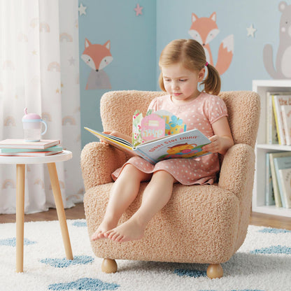 Sherpa Kids Sofa, Toddler Armchair, Pink Kids Chairs & Seating at Gallery Canada