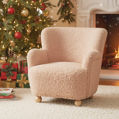 Sherpa Kids Sofa, Toddler Armchair, Pink Kids Chairs & Seating at Gallery Canada