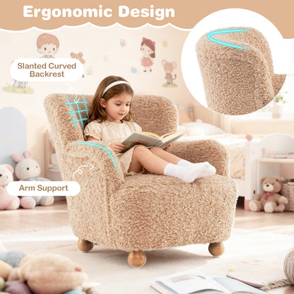 Sherpa Kids Sofa, Toddler Armchair, Pink Kids Chairs & Seating at Gallery Canada