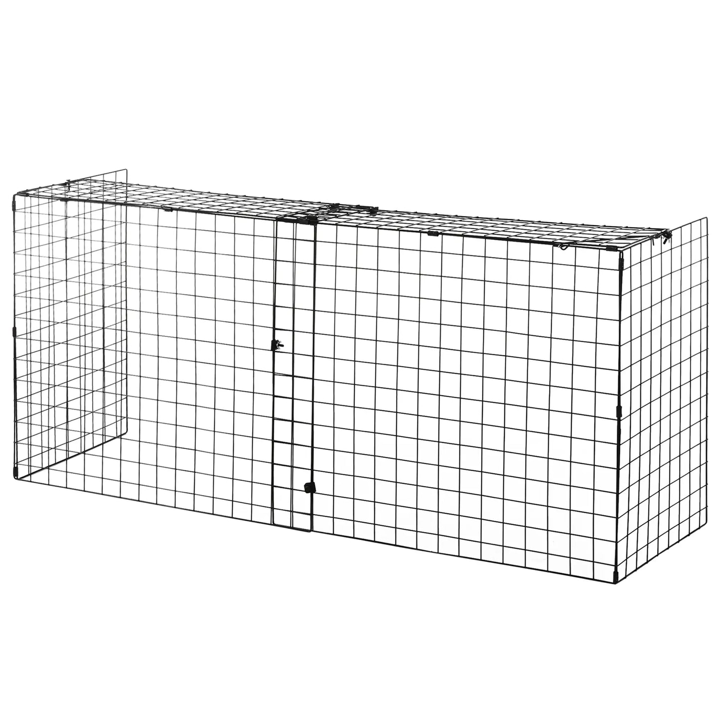 Extendable Fireplace Screen, Metal Mesh Spark Guard, Black Fireplace Screens Black at Gallery Canada
