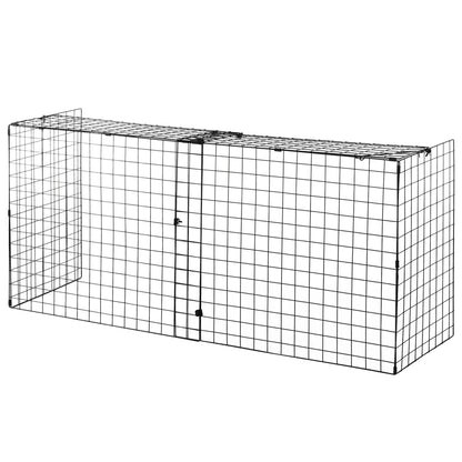Extendable Fireplace Screen, Metal Mesh Spark Guard, Black Fireplace Screens Black at Gallery Canada