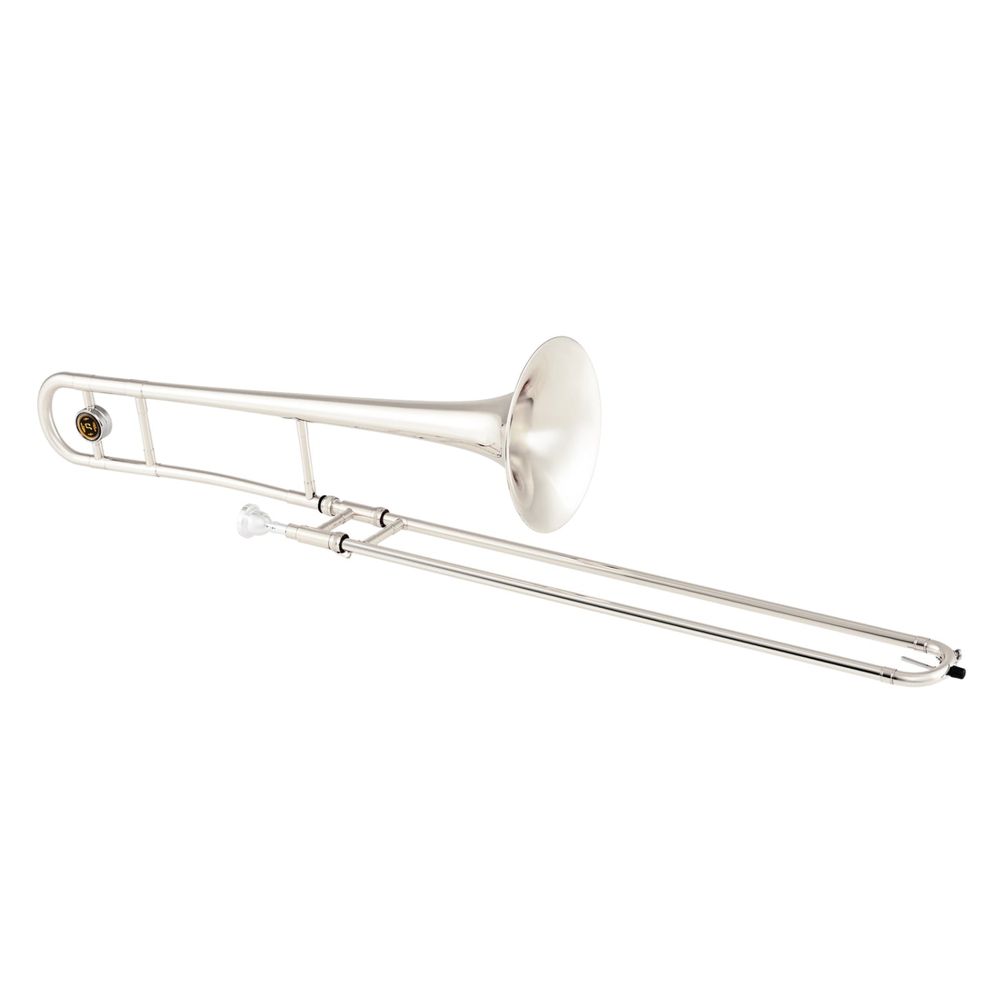Slide Trombone for Beginners with Case & Strap, Silver