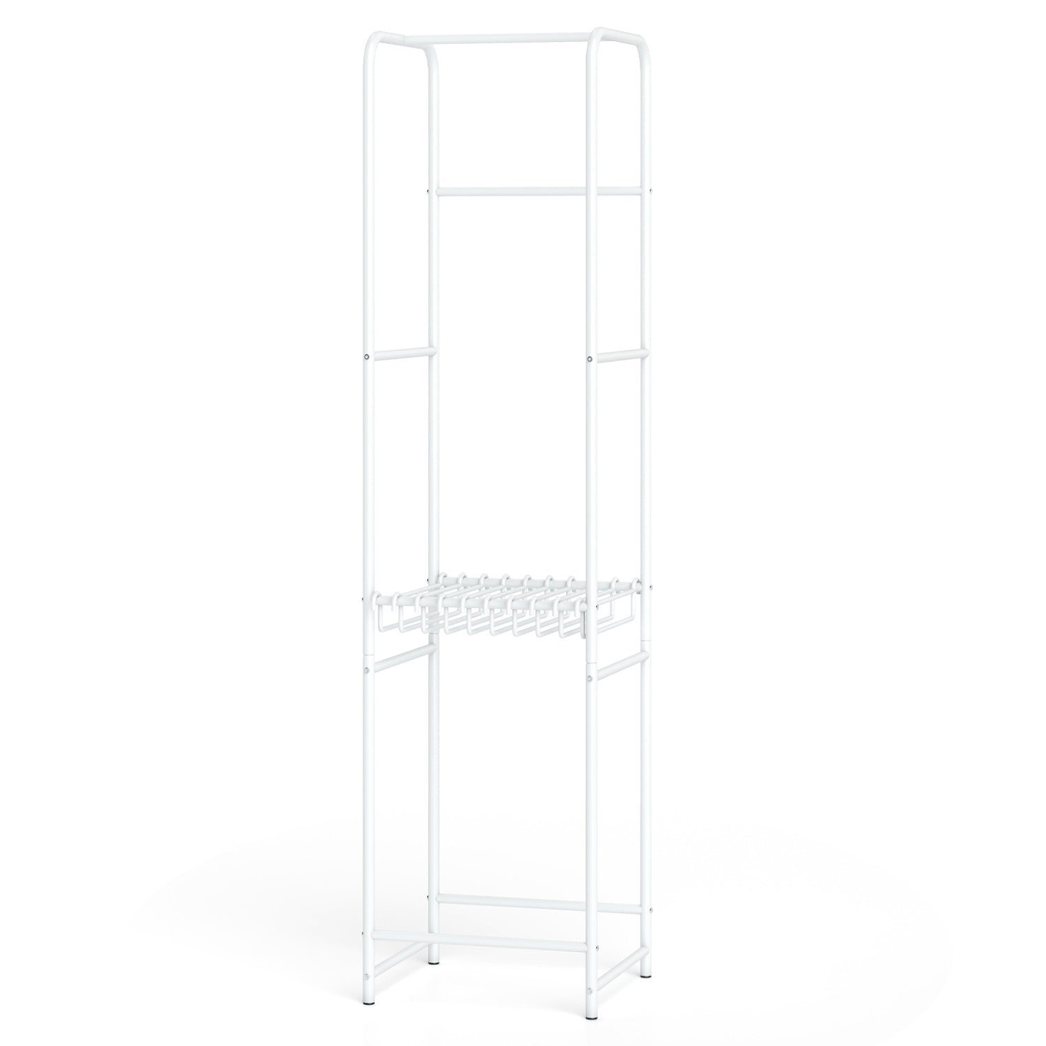Slim Freestanding Coat Rack, 8 Hanging Rods Garment Organizer Coat Racks & Hall Trees at Gallery Canada