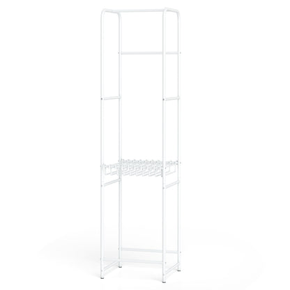 Slim Freestanding Coat Rack, 8 Hanging Rods Garment Organizer Coat Racks & Hall Trees at Gallery Canada