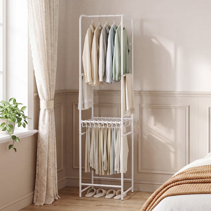 Slim Freestanding Coat Rack, 8 Hanging Rods Garment Organizer Coat Racks & Hall Trees at Gallery Canada