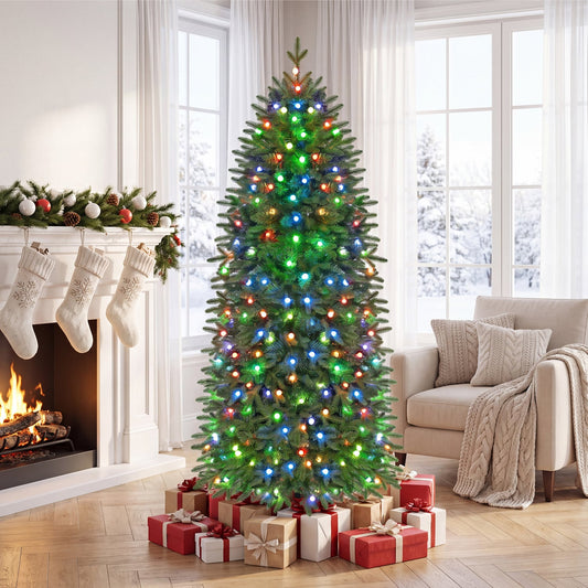 Smart Christmas Tree, 220 LED Lights, M, Green Christmas Tree Green at Gallery Canada