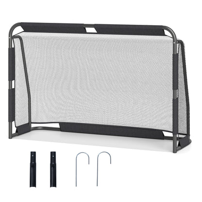 6 Ft X 4 Ft Metal Soccer Goal Set, With Net And Anchoring System Sport Equipments Options at Gallery Canada