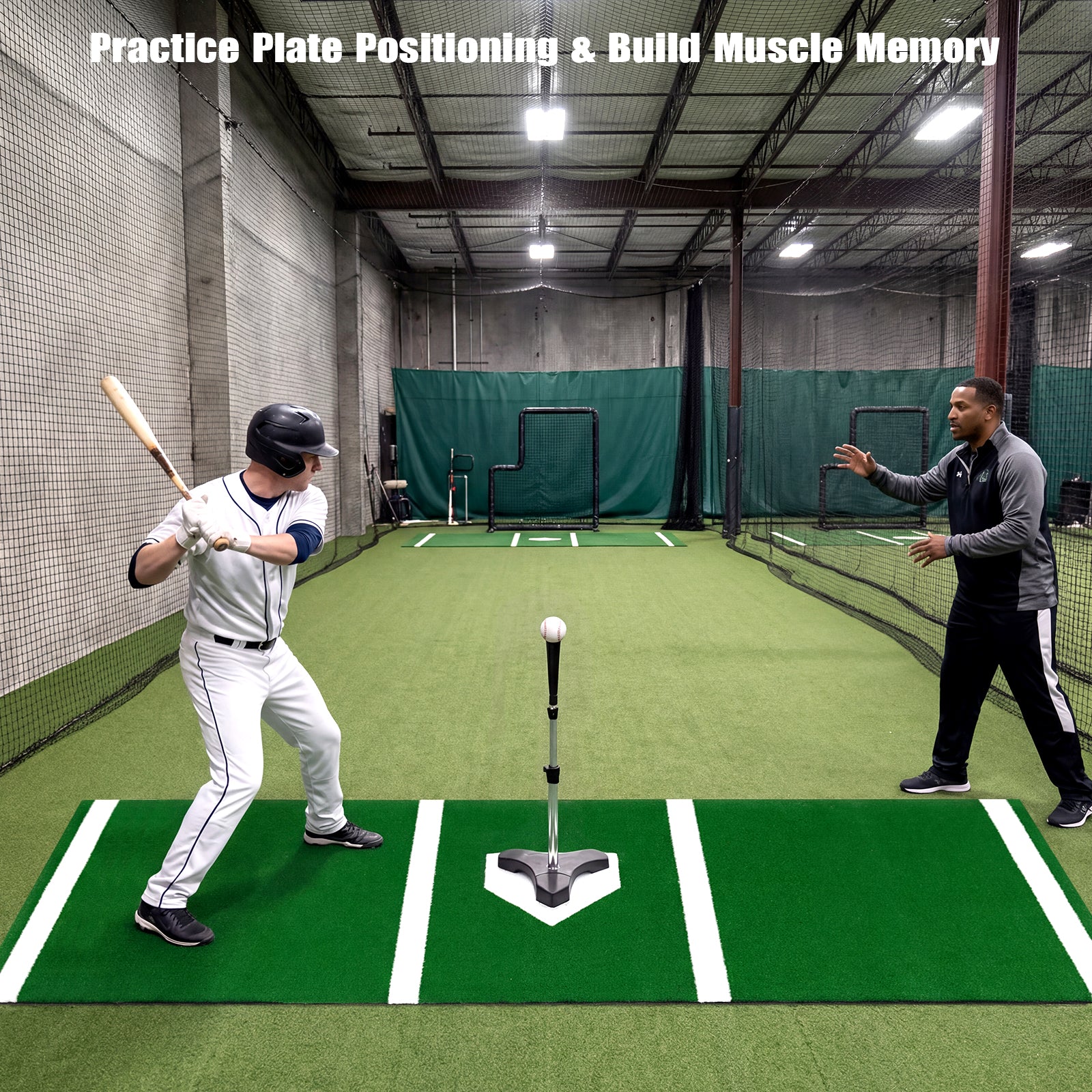 Softball Pitching Mat, 10 x 3 Feet Training Aid, Green Golf at Gallery Canada