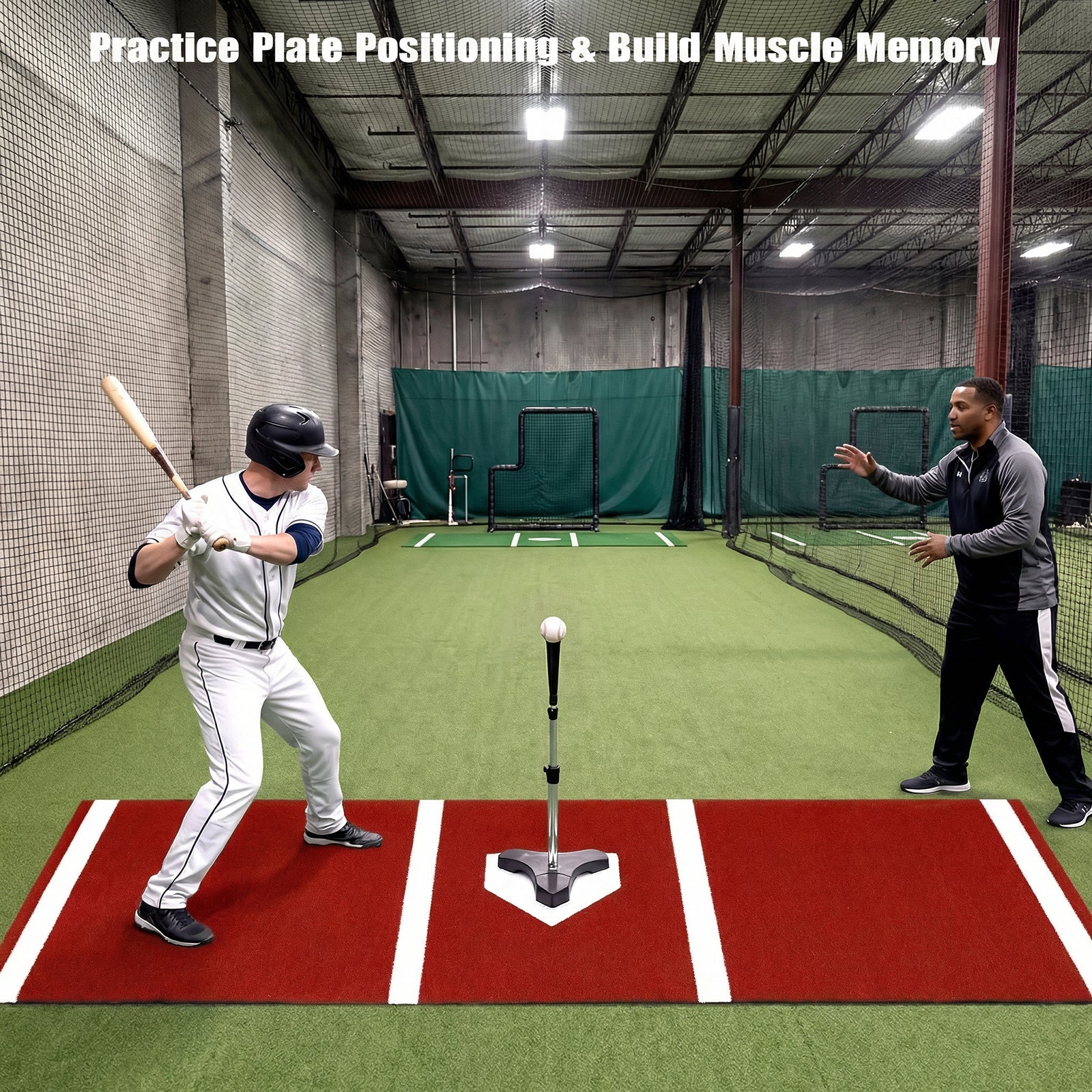 Softball Pitching Mat, 10 x 3 Feet, Training Aid, Red Golf at Gallery Canada