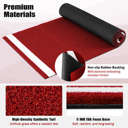 Softball Pitching Mat, 10 x 3 Feet, Training Aid, Red Golf at Gallery Canada