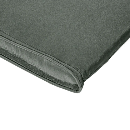 Garden Lounger Chair Cushion, Deep Seat Patio, Thick Padded, Headrest, Removable Cover, Grey Patio Chair Cushions at Gallery Canada