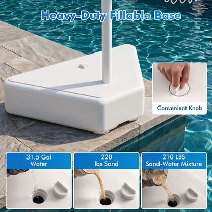 Panneau de basket de piscine Splash & Shoot, bleu