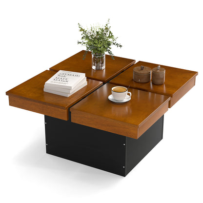 Square Coffee Table, Mid Century Modern, Walnut Coffee Tables at Gallery Canada