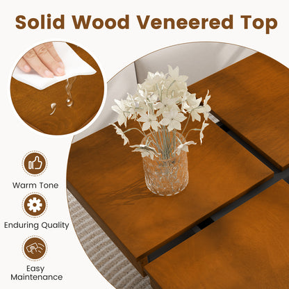 Square Coffee Table, Mid Century Modern, Walnut Coffee Tables at Gallery Canada