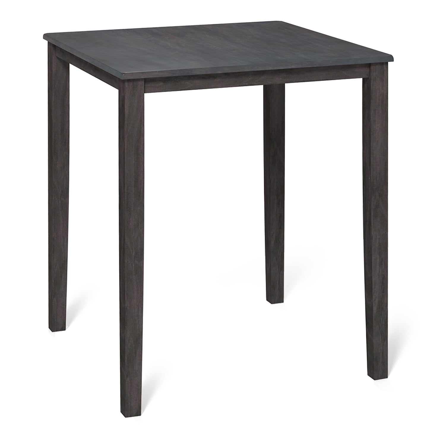 Square Dining Table, Solid Wood Frame, 4-Person, Gray Dining Tables at Gallery Canada