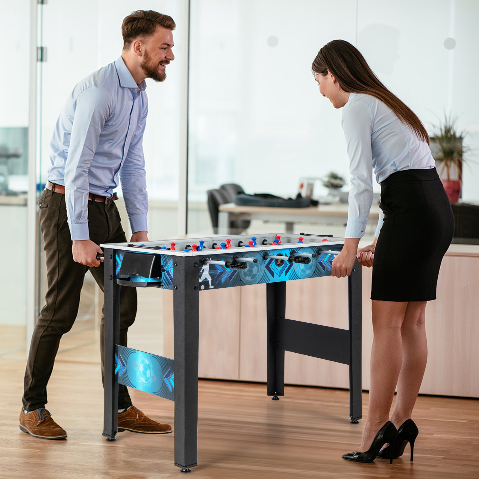 Stable Soccer Table Game With 2 Footballs For All Ages Game Room at Gallery Canada