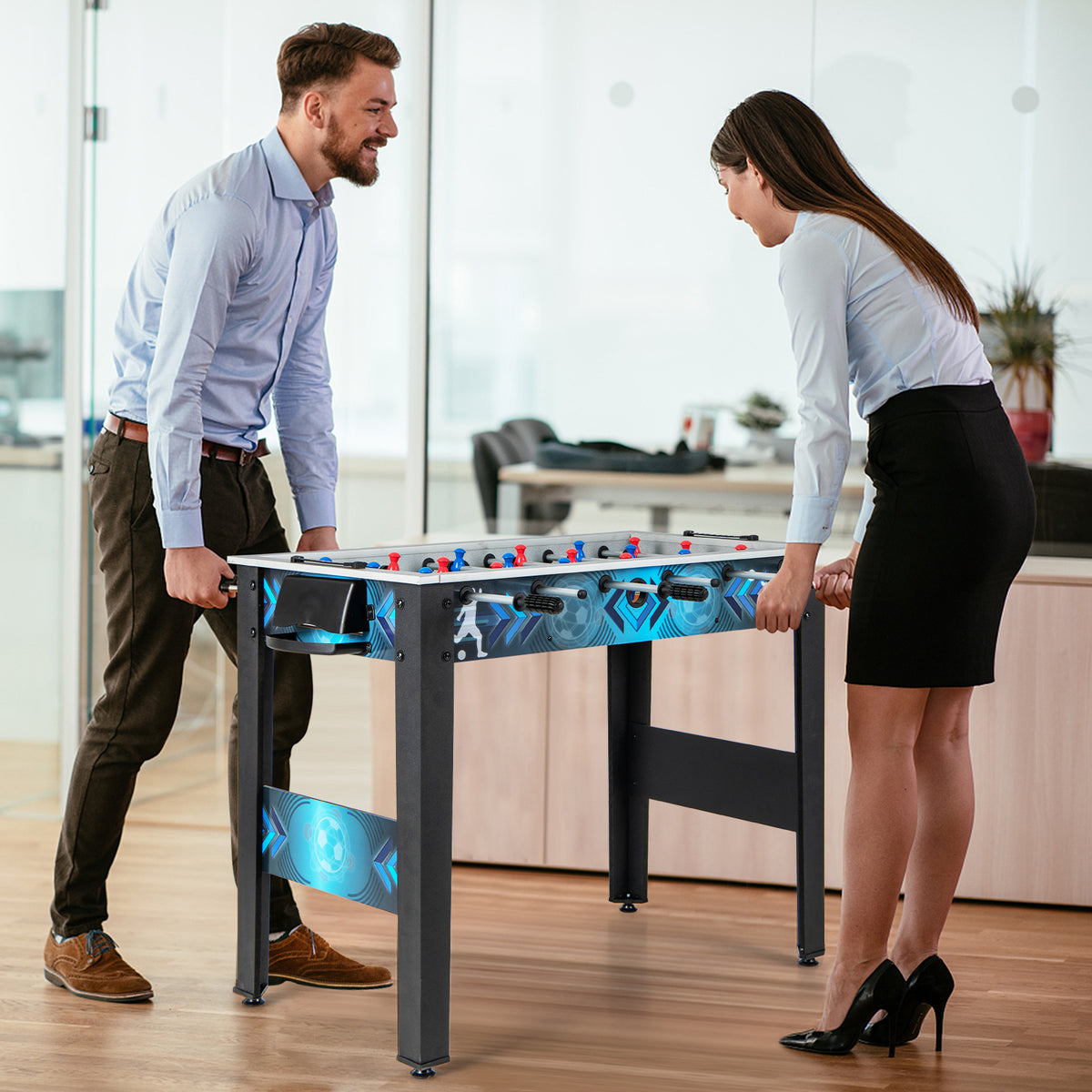 Stable Soccer Table Game With 2 Footballs For All Ages Game Room at Gallery Canada