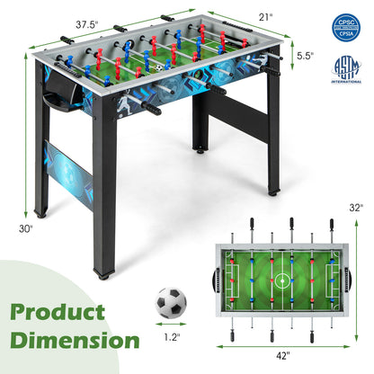 Stable Soccer Table Game With 2 Footballs For All Ages Game Room at Gallery Canada