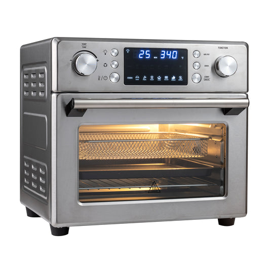 Stainless Steel Countertop Convection Oven with Bake, Silver Toaster Ovens Silver at Gallery Canada