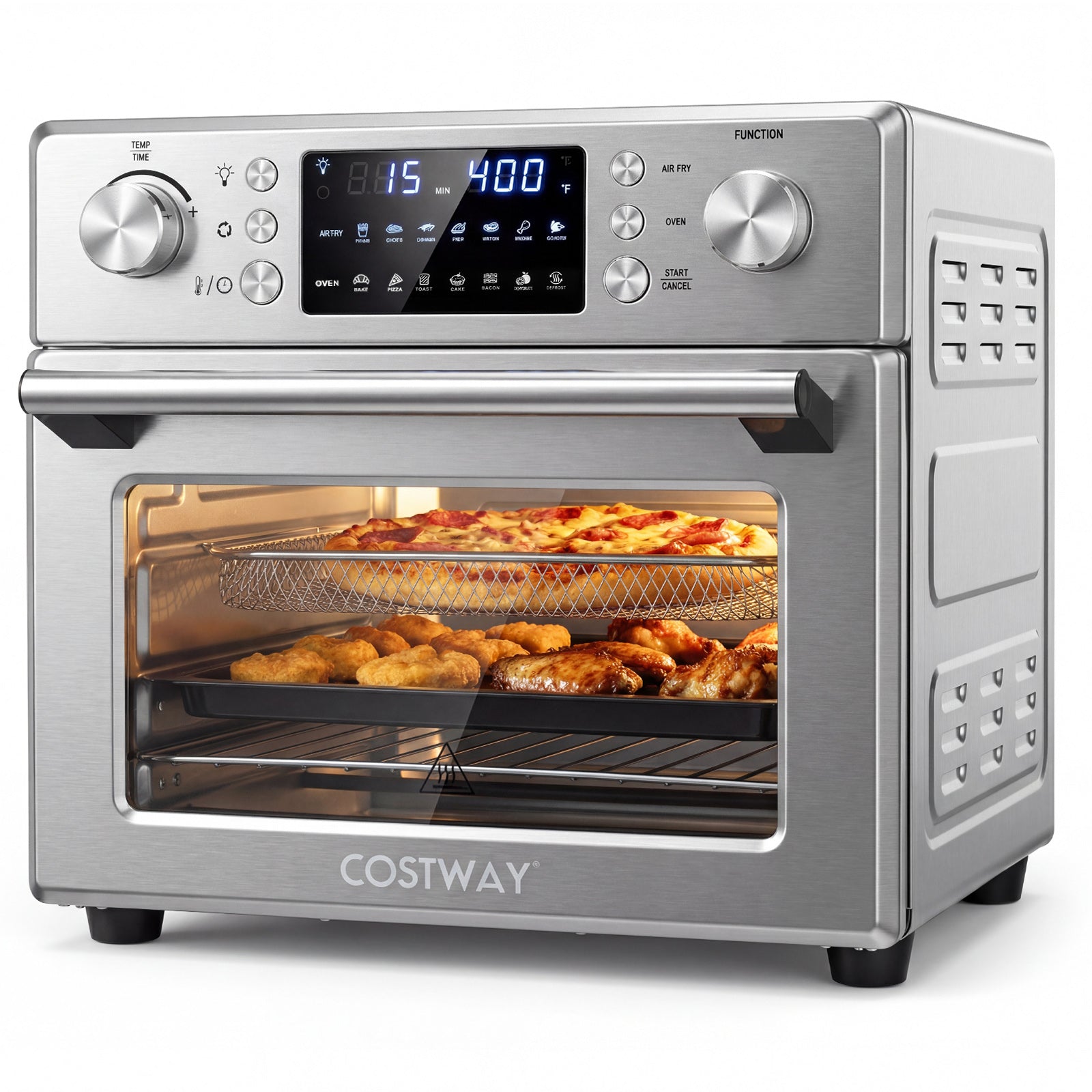 Stainless Steel Countertop Convection Oven with Bake, Silver Toaster Ovens at Gallery Canada