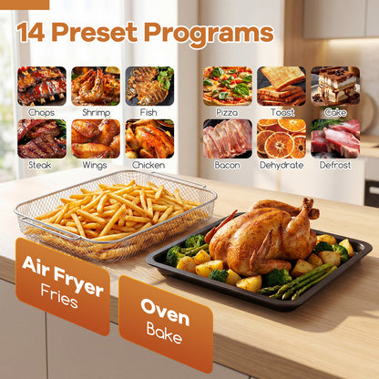 Stainless Steel Countertop Convection Oven with Bake, Silver Toaster Ovens at Gallery Canada