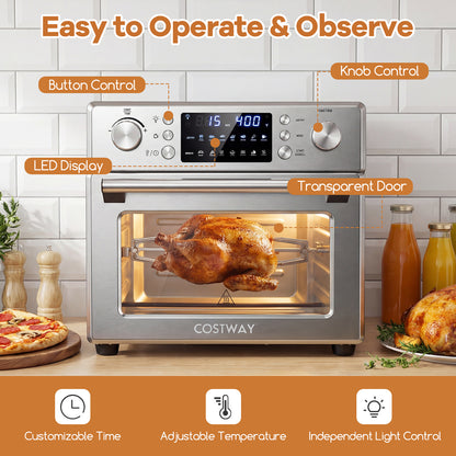 Stainless Steel Countertop Convection Oven with Bake, Silver Toaster Ovens at Gallery Canada