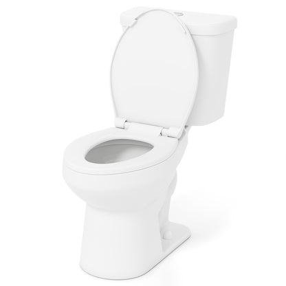 Standard Toilet with 17.5 Inch ADA Comfort Chair Height Seat, White Toilet at Gallery Canada
