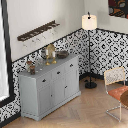 Standing Floor Lamp and Sideboard Buffet Storage for Dining Room Kitchen & Dining at Gallery Canada