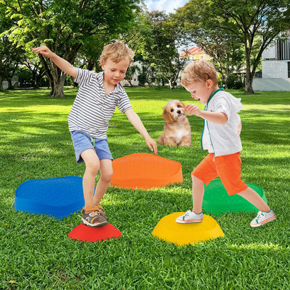 Kids Non-Slip Balance Stepping Stones, 5 PCS, Multicolor Toy Sports at Gallery Canada