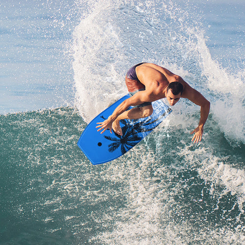 Lightweight Bodyboard, EPS Core, S Size, Blue