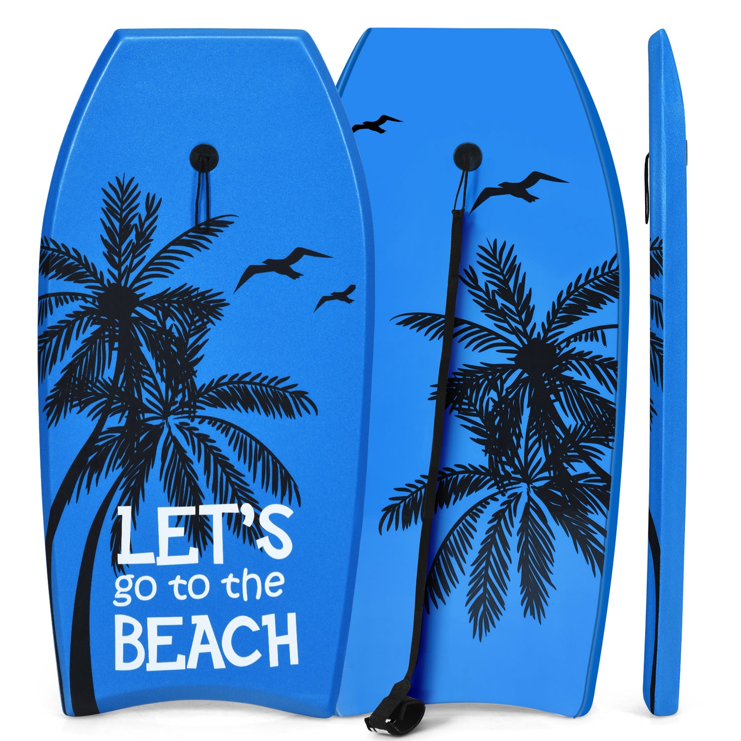 Lightweight Bodyboard, EPS Core, S Size, Blue Surfing at Gallery Canada