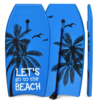 Lightweight Bodyboard, EPS Core, S Size, Blue Surfing at Gallery Canada