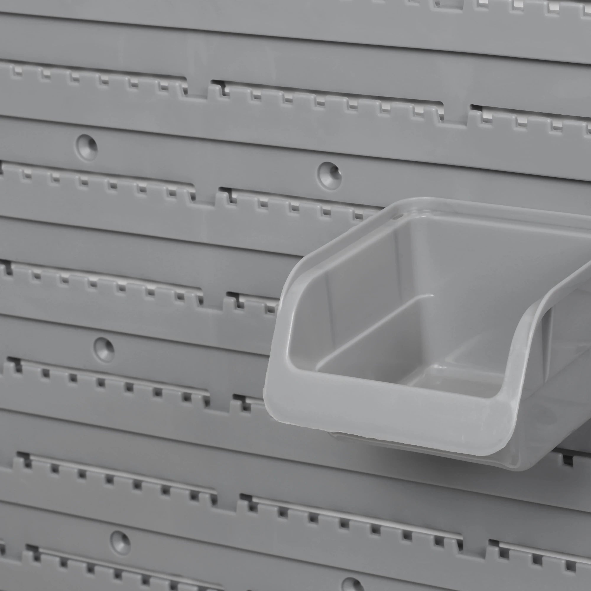 44PC Wall Mounted Storage Bins, Pegboard with Hooks, Garage Organizer, Orange Tool Organizers at Gallery Canada