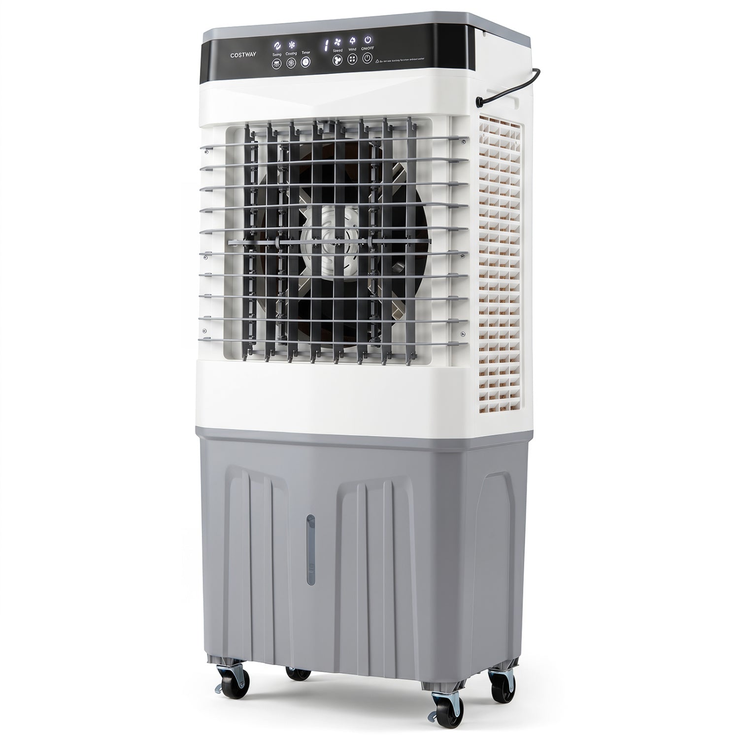 2100 CFM 3-In-1 Evaporative Air Cooler, 7.2 Gal Tank, White Air Coolers at Gallery Canada
