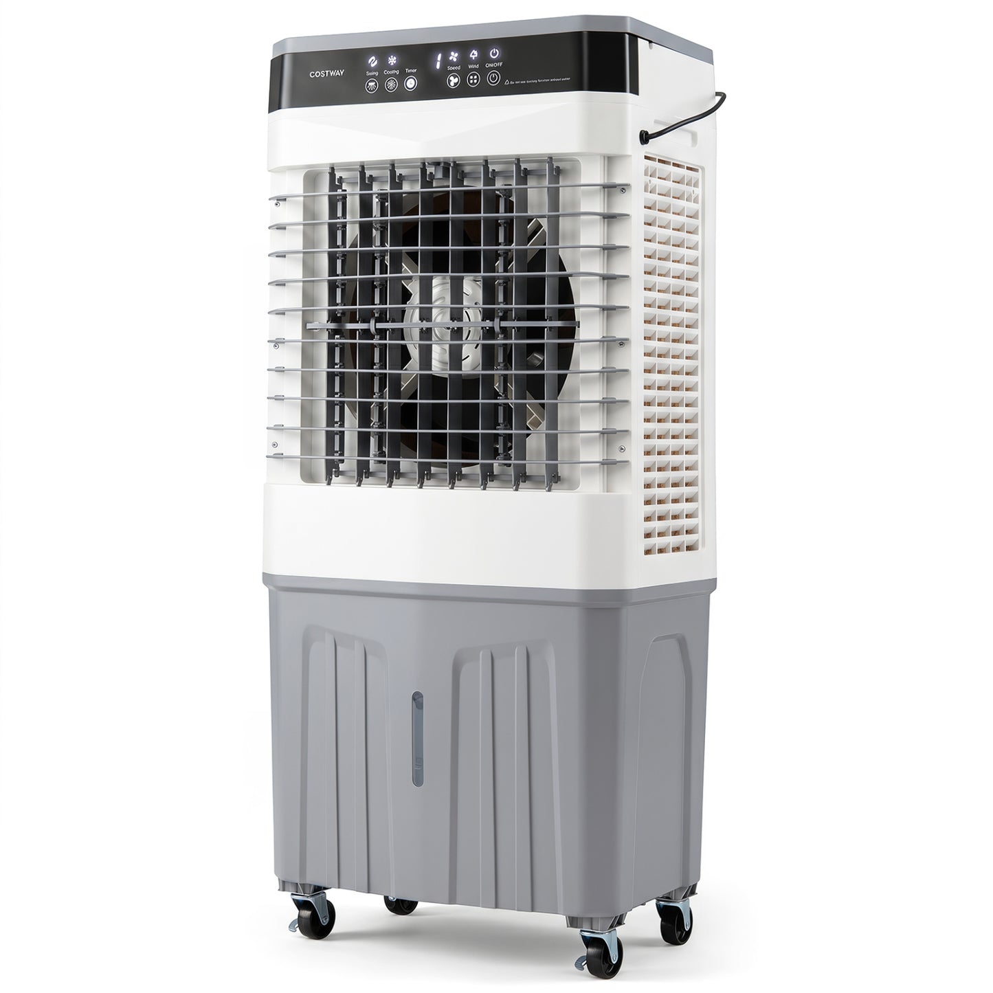 2100 CFM 3-In-1 Evaporative Air Cooler, 7.2 Gal Tank, White Air Coolers at Gallery Canada