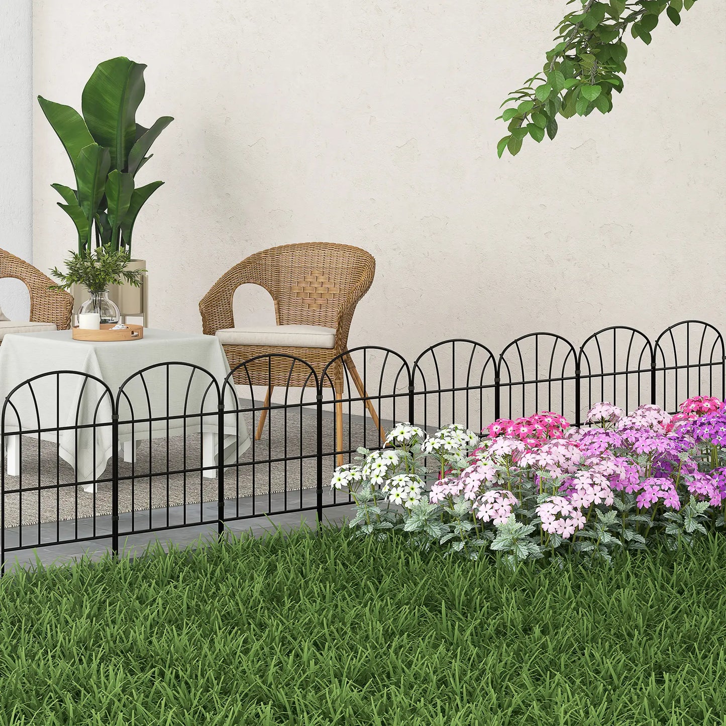 8 Pack Garden Fencing, Decorative Fence Panels, Animal Barrier, Flower Edging Garden Fences at Gallery Canada