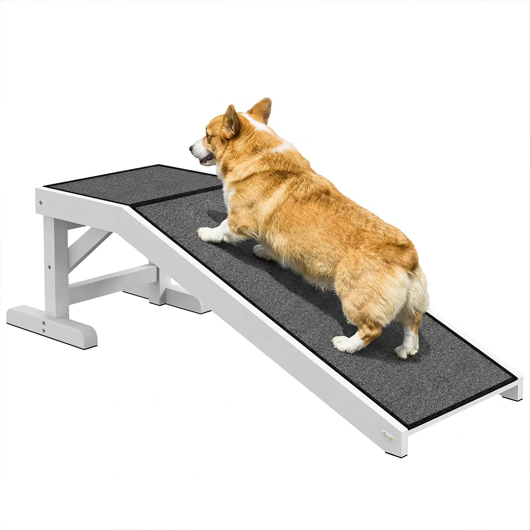 Pet Ramp, Dog Cat Bed Steps, Non-Slip Carpet, 49