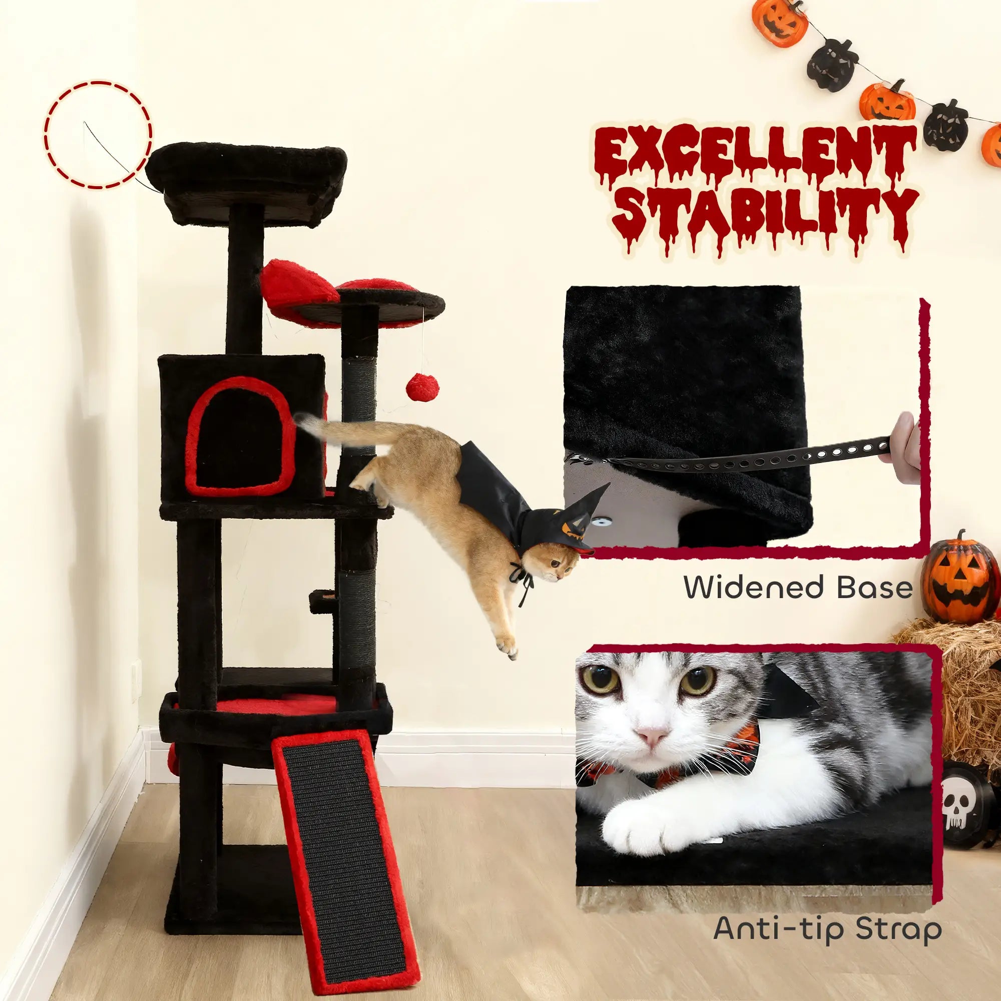 Gothic Cat Tree, 60