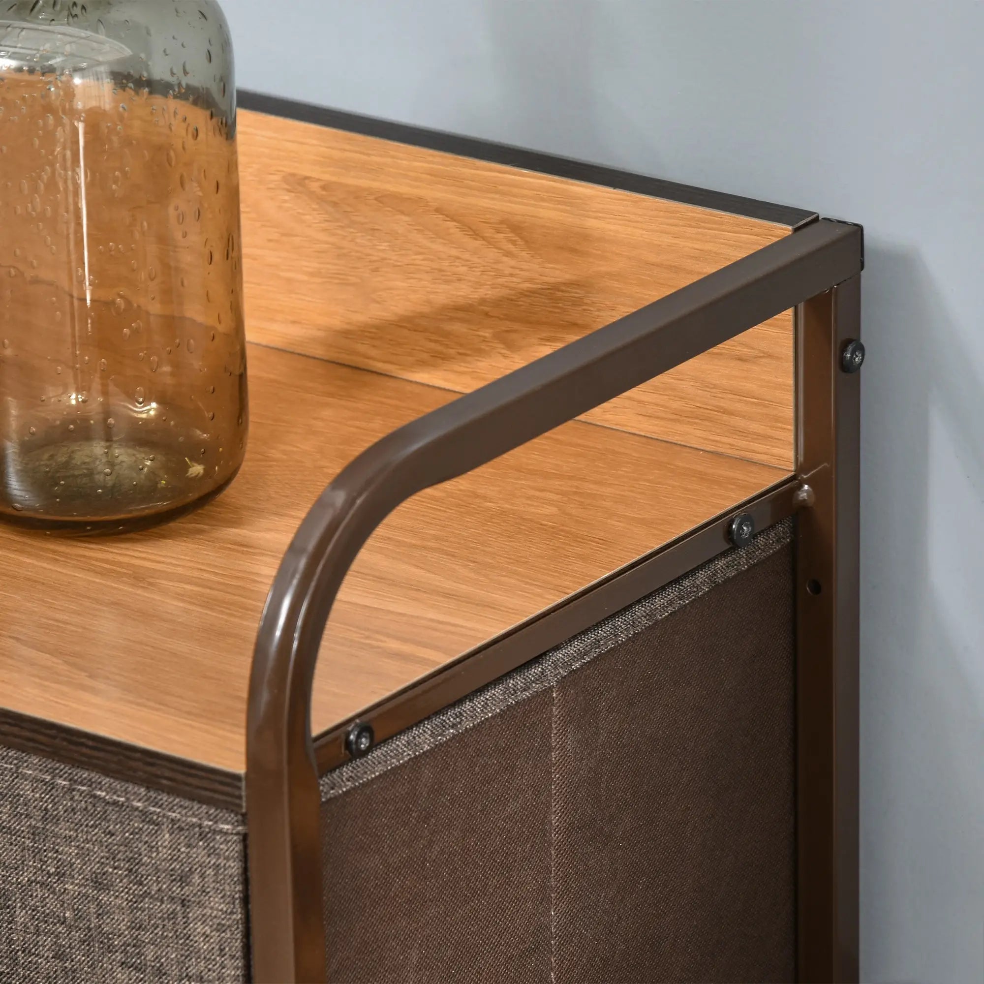 7-Bin Dresser Storage Tower, Fabric Bins with Metal Frame Storage Cabinets at Gallery Canada