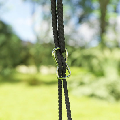 24 Inch Kids Saucer Tree Swing, Adjustable Ropes, Outdoor, Backyard, Blue Gym Sets & Swings at Gallery Canada