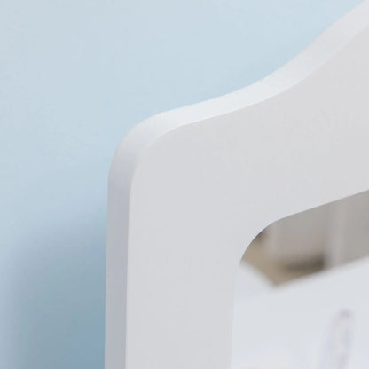 Kids Vanity Set With Mirror, Stool, Drawers, White Kids Bedroom Furniture at Gallery Canada