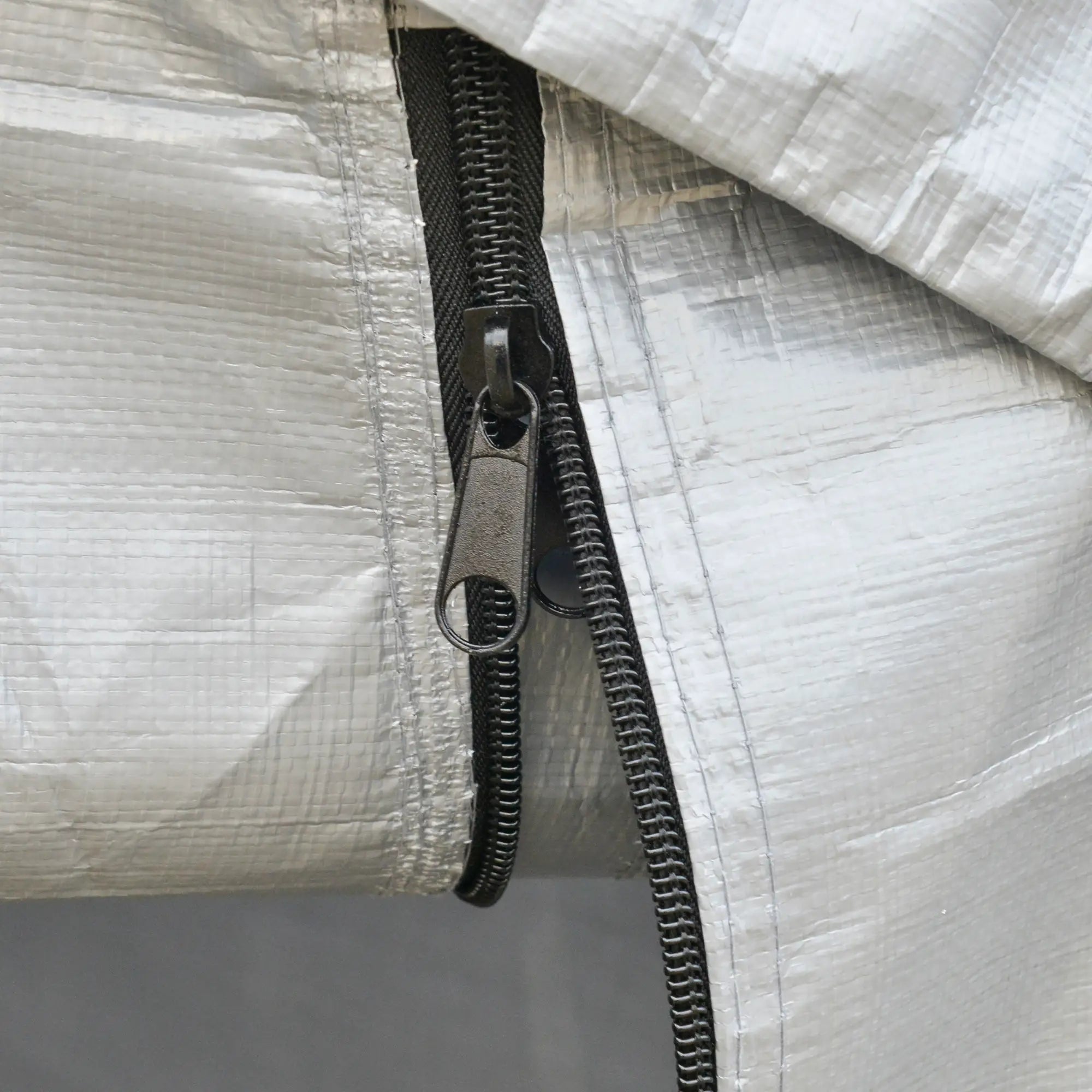 8' x 6' Carport, Sidewalls, Roll-up Door, Outdoor Shelter, Grey Car Shelters at Gallery Canada