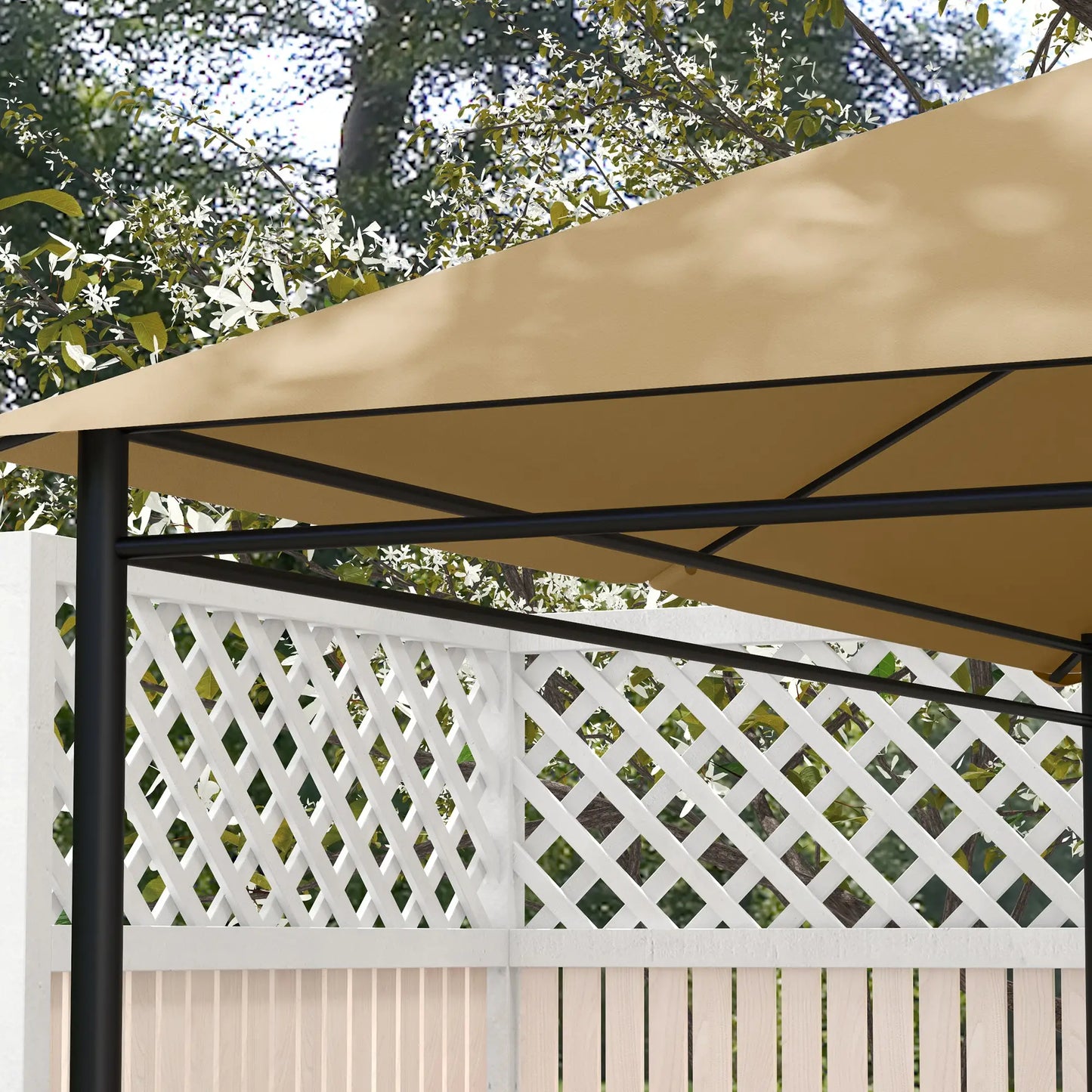 10' x 13' Gazebo Canopy Cover, Roof Replacement, Khaki Gazebo Canopy Replacement at Gallery Canada
