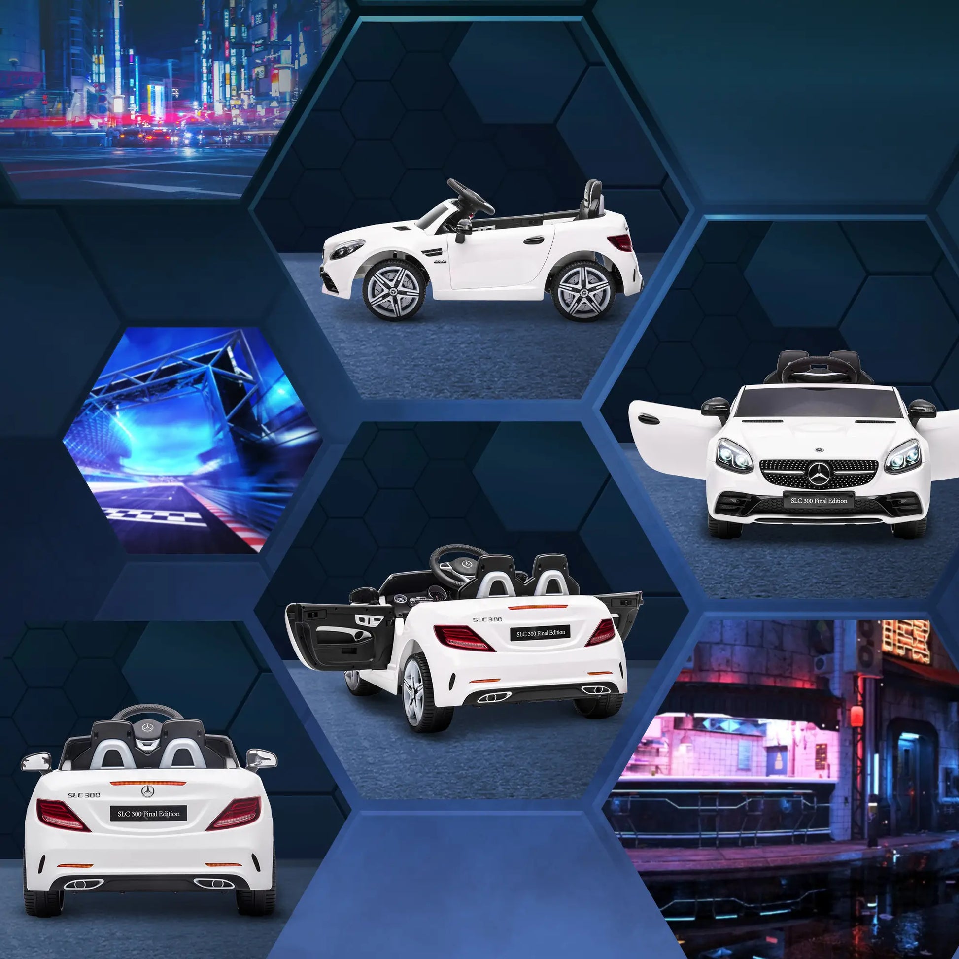 12V Ride On Car, Parent Remote Control, For 3-6 Years, White Electric Toy Cars at Gallery Canada