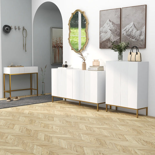 Shoe Storage Cabinet, Adjustable Shelves, Soft-Close Hinges, 15-20 Pairs, White Shoe Storage Cabinets & Racks White at Gallery Canada